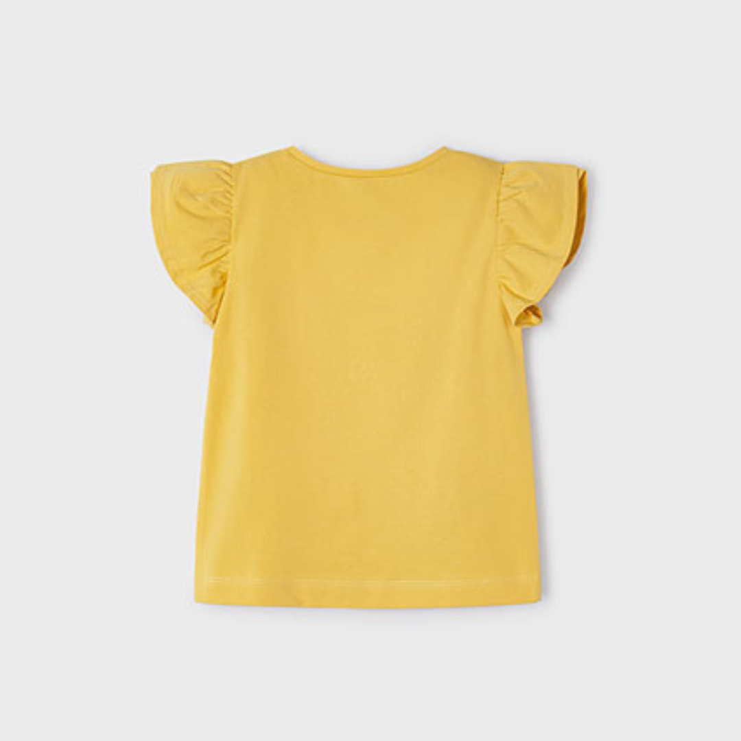 Mayoral Girls Yellow T-Shirt