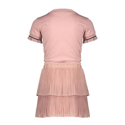 Nono Girls Pink Pleated Dress