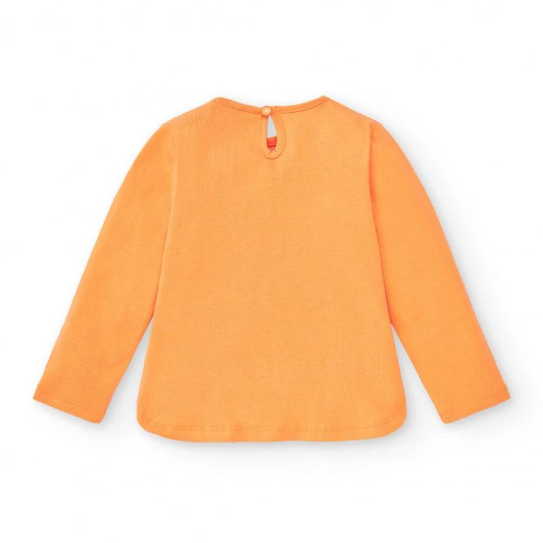 Tuc Tuc Girls Orange Long Sleeve T-Shirt
