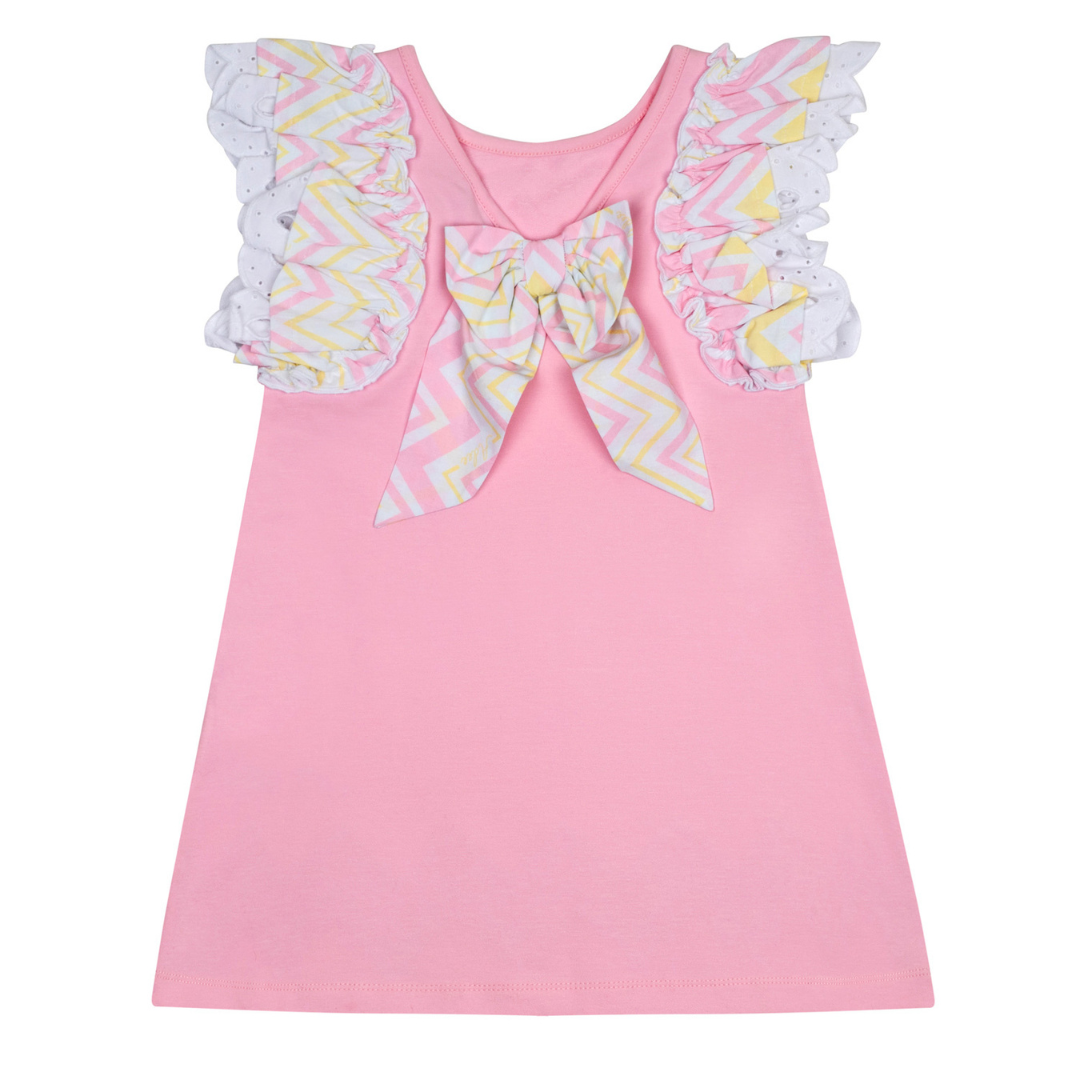 A Dee Pink Bow Dress