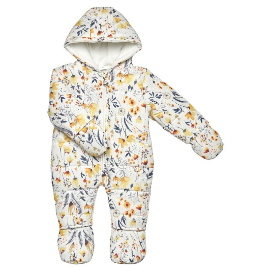 Cutey Couture Baby Girls Floral Snow Suit