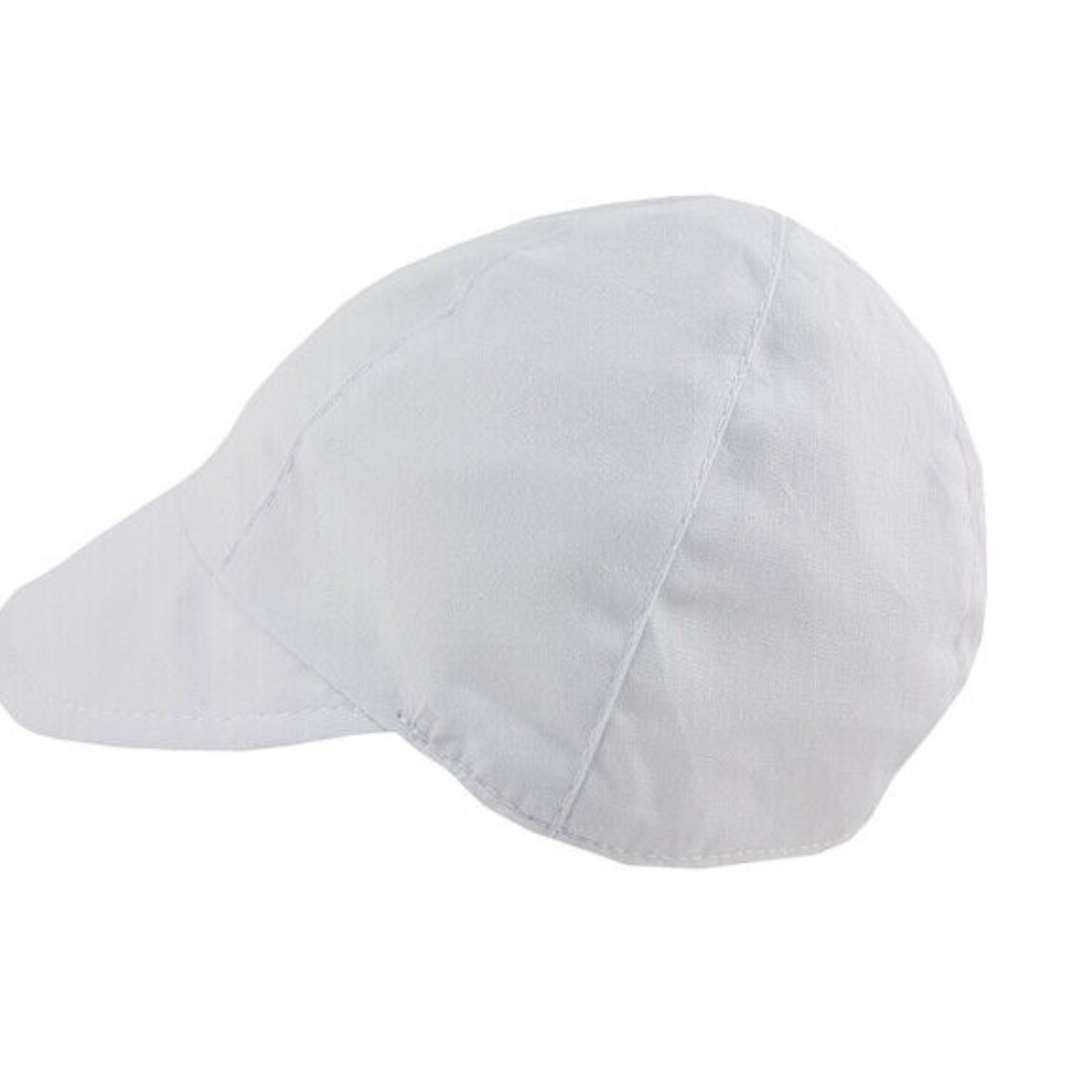 White baby cap