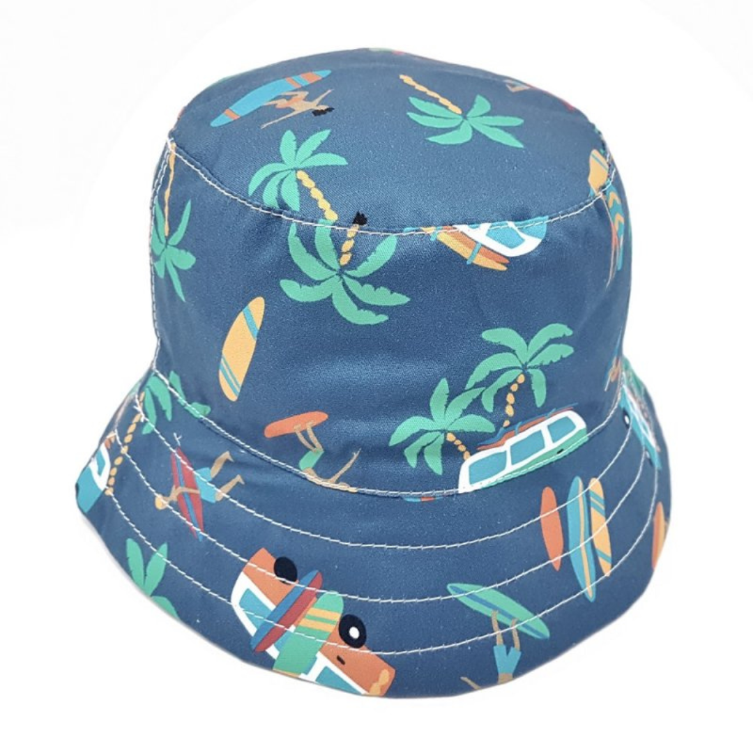 Baby Boys Surf Print Hat