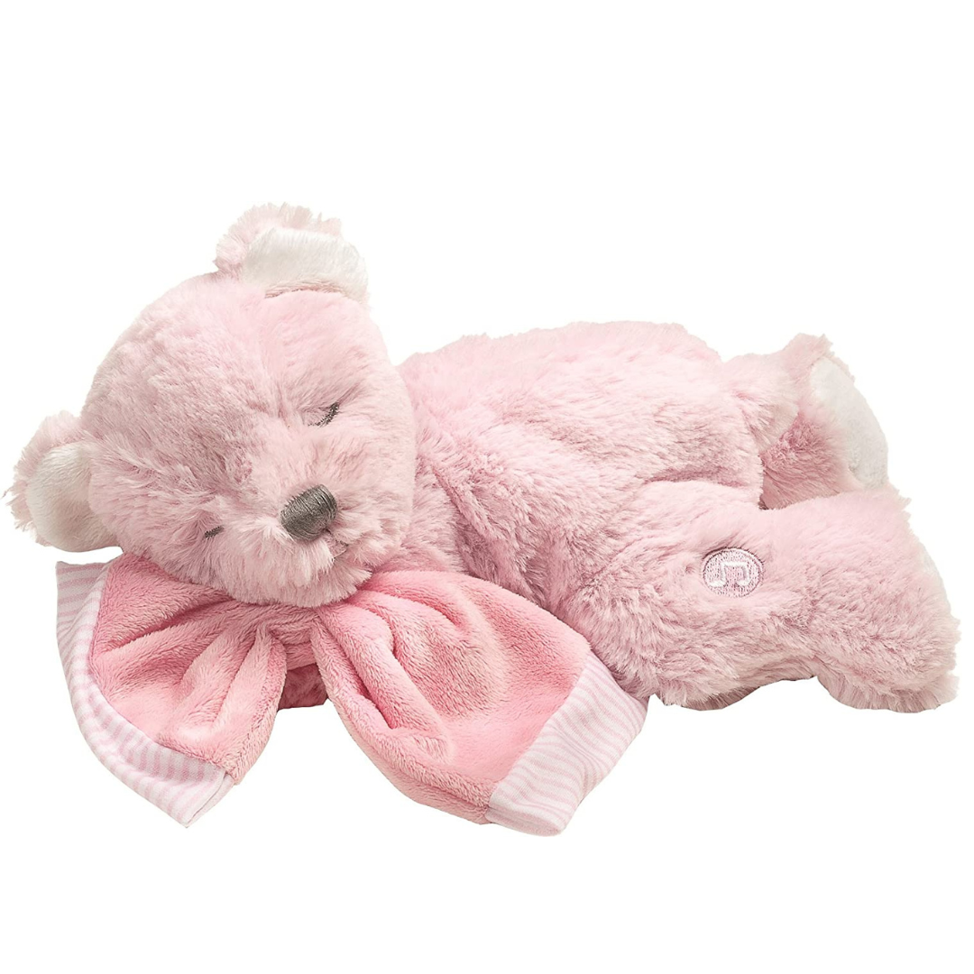Pink Musical Sleeping Bear