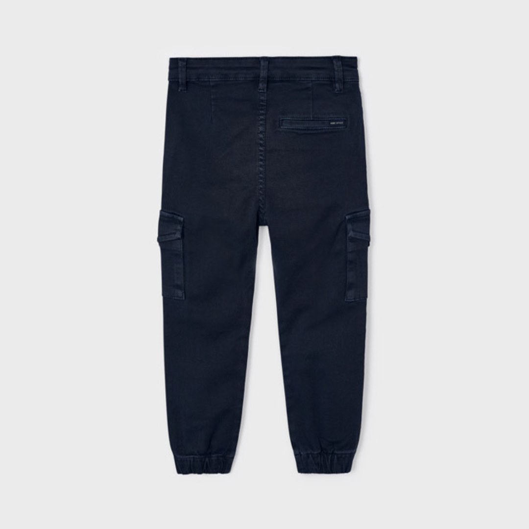 Mayoral Boys Navy Cargo Style Trousers