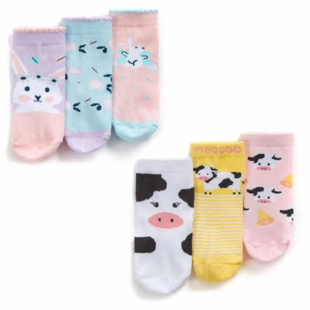 Bunny & Farm Baby Socks