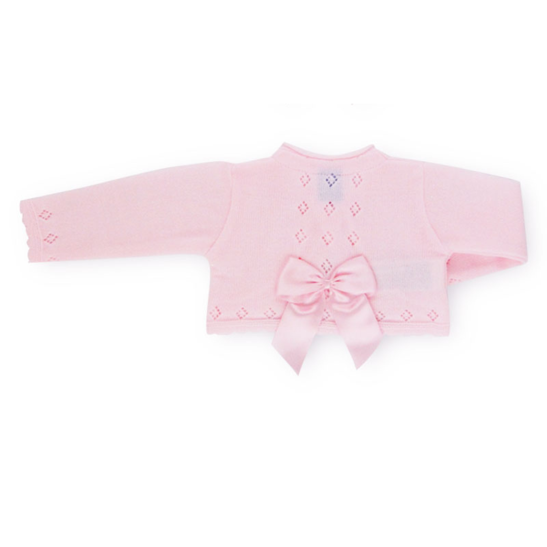 Sardon Pink Knit Cardigan