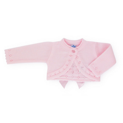 Sardon Pink Knit Cardigan