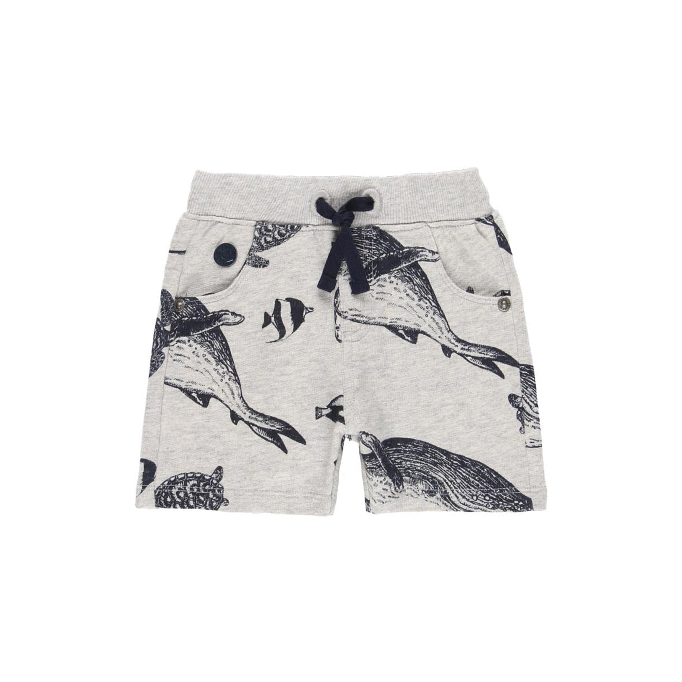 Boboli Boys S/S21 Grey Shark Shorts