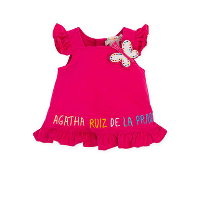 Agatha Ruiz de la Prada Girls Butterfly Dress