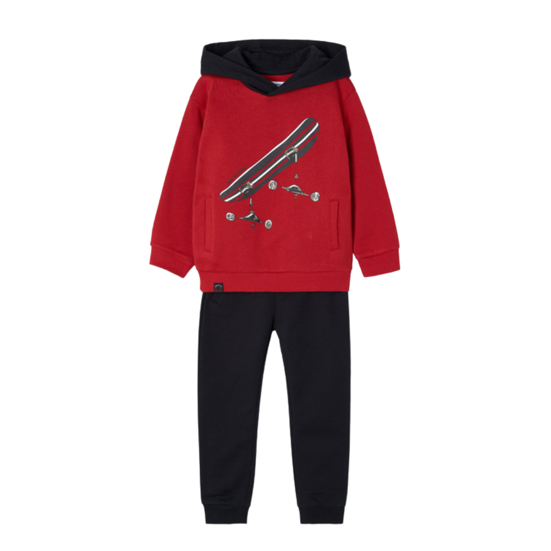 Mayoral Boys 2 Piece Red Tracksuit
