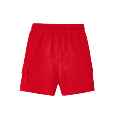 Mayoral Boys Red Cargo Shorts