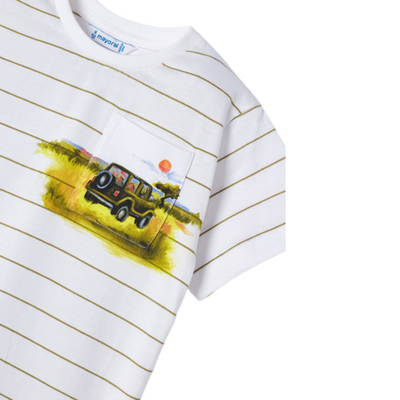 Mayoral Boys 2 Piece Lemon T-Shirt & Short Set