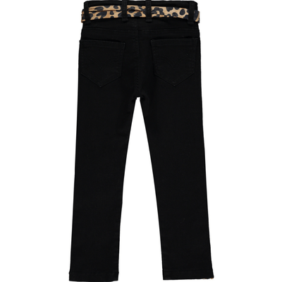 A Dee Girls Leapord Jeans