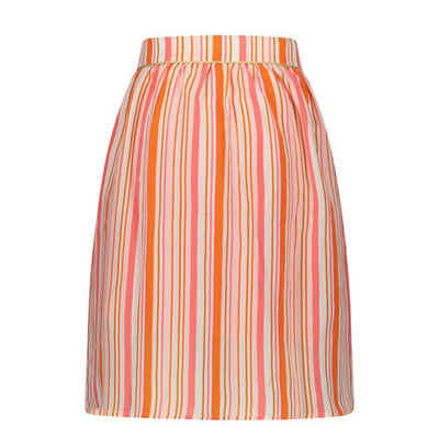 Le Chic Girls Long Stripe Skirt