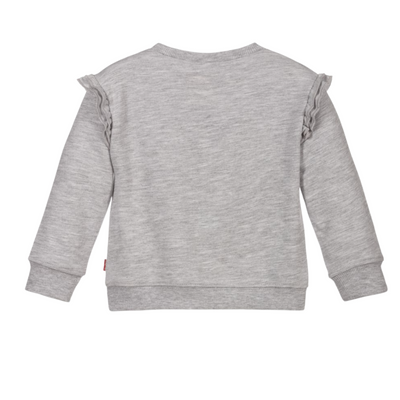 Levis Girls Grey Sweatshirt