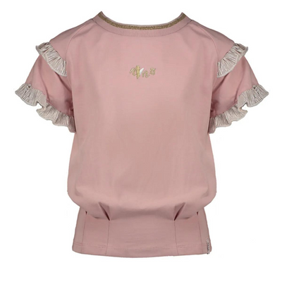 Nono Girls Pink Frill T-Shirt