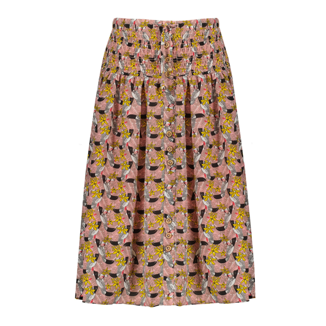 Nono Girls Tropical Print Skirt
